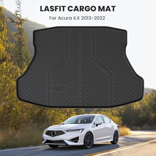 LASFIT Cargo Mat for Acura ILX 2013-2022 Sedan, Rear Trunk Liner - Image 2