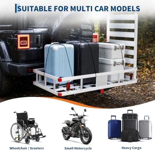 Garvee 500LBS Aluminum Hitch Cargo Carrier 50 * 29.7" - Image 7