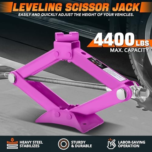 2-Pack Portable RV Trailer Stabilizer Scissor Jack - Image 2