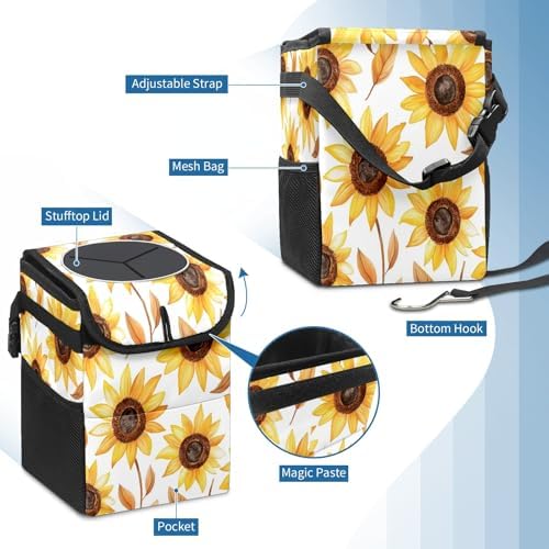Car Trash Can – Multi-Purpose, Lightweight and Portable - Image 5
