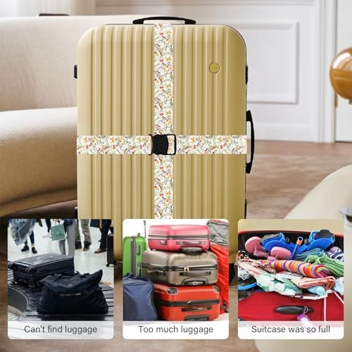 Luggage Straps for Suitcases, Travel Adjustable Belt - Image 6