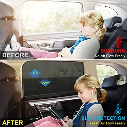 Car Window Shades for Baby, 2 Pack Car Sun Shade for Baby Kids Adults Pet - Image 3