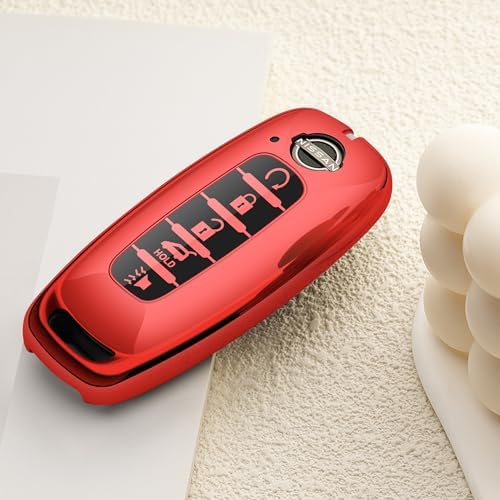 for Nissan Key Fob Cover 2026 2025 2024 2023 Car Key Case 5 Buttons Rogue - Image 5