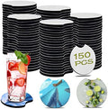 150 PCS Sublimation Blank Car Coasters, 2.75 in Circular Opening Blank by NEOACT