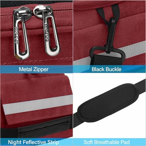 MOSISO Bike Rack Bag, Waterproof Bicycle Trunk Pannier Rear Seat Pouch - Image 5