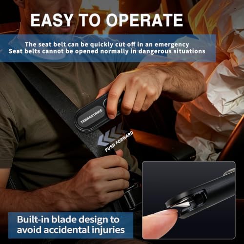 Tool, 2026 New Underwater Operable Car Glass Breaker and Concealed Seat Belt - Image 6