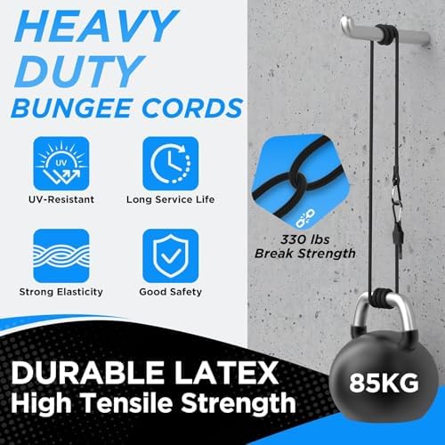 SDTC Tech 60 Inch Adjustable Bungee Cords - Image 5