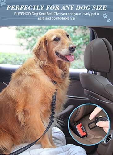 2 Pack Dog Seat Belt Adjustable Dog Car Seatbelts - Image 5