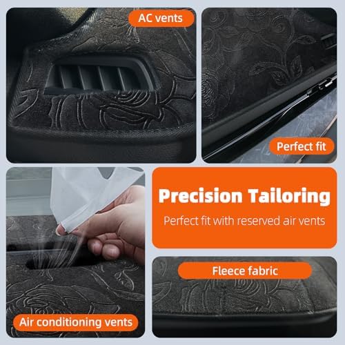 Dashboard Cover Dash Mat Fit for Ac-ura TL 2008-2004, Car Dash Board Mat - Image 5