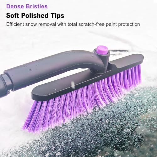 HEEYA 44 Inch Snow Brush for SUV, Ice Scraper for Car Windshield Window - Image 4