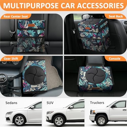 Vankor Car Trash Can with Lid Leak Proof Car Accessories - Image 5