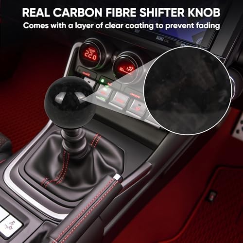 Carbon Fiber Shift Knob Forged Marble Pattern Spherical Unique Designed - Image 3