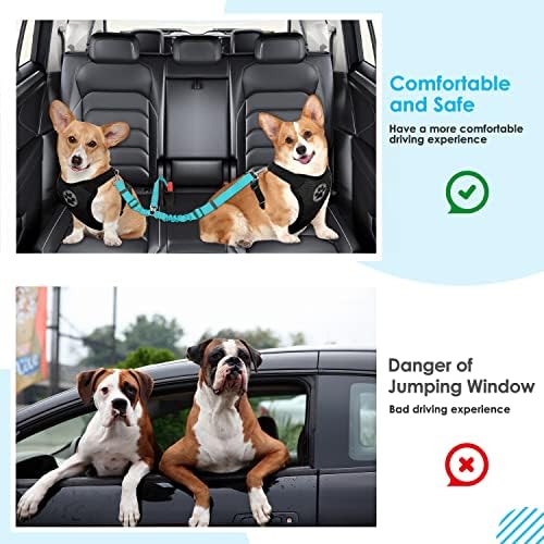 SlowTon Double Dog Seat Belt for Car - Image 6