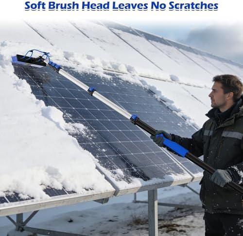 35 FT Reach Solar Panel Cleaning Brush Kit - Image 6