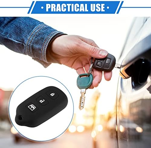 2 Pcs Key Fob Case Cover Compatible - Image 2