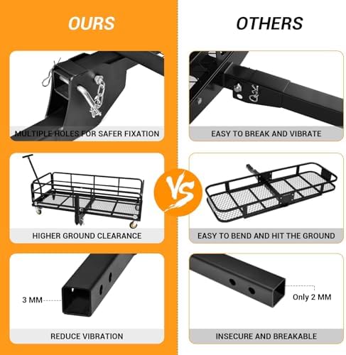 GarveeTech Foldable Hitch Cargo Carrier - Image 7