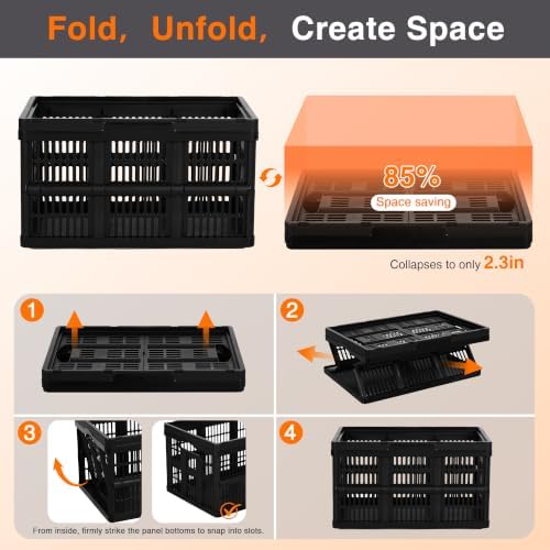 Citylife 1PC 45L Collapsible Storage Bins - Image 6