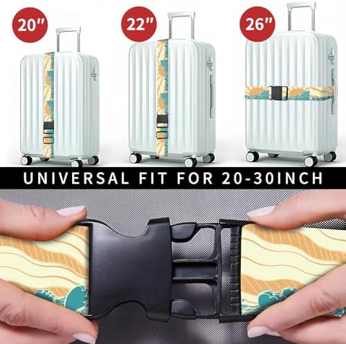 Luggage Straps for Suitcases, Heavy Duty Travel Belt - Image 4