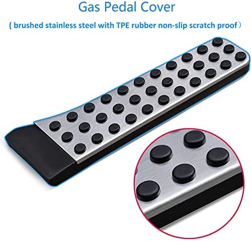 Non Slip Gas Brake Pedal Cover Aluminum Compatible - Image 3
