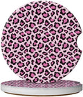 2 Pack Car Coasters for Cup Holders, Cute Car Accessories Interior by YeeCASE