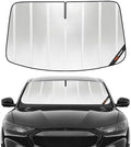 Pigenius Windshield Sun Shade for Ford Mustang Mach-E 2021-2025. Full Coverage by Pigenius
