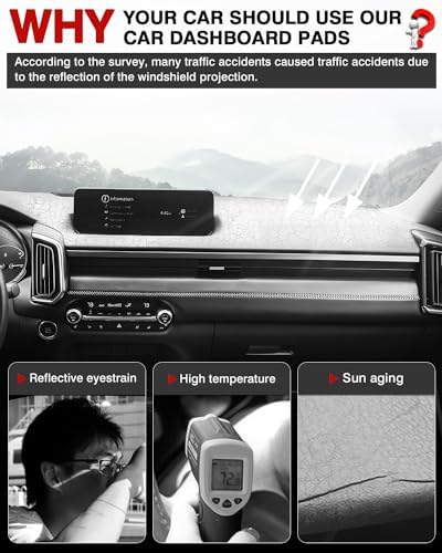 Autorder Dashboard Cover Mat for 2023 2024 2025 2026 Mazda CX-50 CX50 - Image 2
