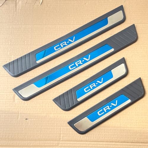 4Pcs Car Door Sill Protector Trim by DREOOCAR