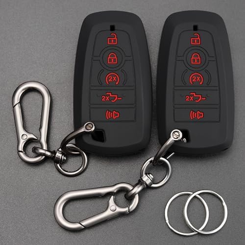 Key Fob Cover for 2026-2017 Ford F150 F250 F350 F450 F550 F650 F750 by TANDRIVE