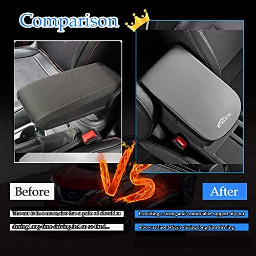 Advanced Car Center Console Pad, Memory Foam Car Armrest Cushion, Elbow Rest - Image 7