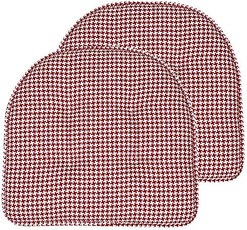 Sweet Home Collection Chair Cushion Memory Foam Pads Tufted Slip Non Skid by SweetHomeCollection