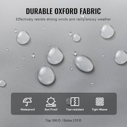 VEVOR Travel Trailer Cover, 28-31 ft RV Cover, Top 300D Oxford Fabric Camper - Image 3