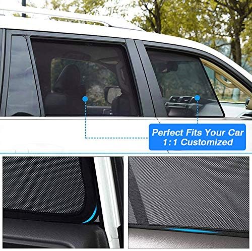 Powerty Car Window Shades for Toyota RAV4 2019-2025 Accessories Side Rear - Image 5