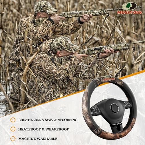 Mossy Oak Full Camo Steering Wheel Cover - Image 6