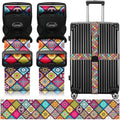 Luggage Straps for Suitcases, Travel Adjustable Belt by ZHOMA