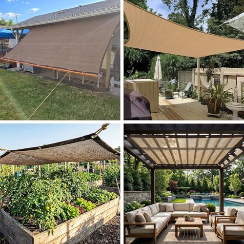 80% Shade Cloth, Durable Mesh Tarp - Image 7