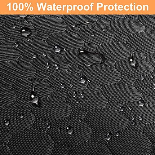 Mancro Dog Car Seat Cover for Back Seat, Waterproof Dog Hammock for Car - Image 3