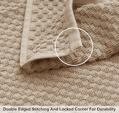 COTTON CRAFT Euro Spa Waffle Weave Bath Towels - Image 4