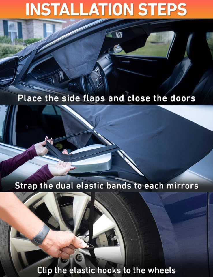 EcoNour Car Snow Cover Compatible - Image 5