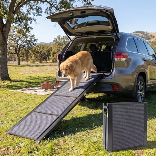 PawStep Extra Long Folding Dog Ramp 71" x 20" Portable Pet Ramp by Pawstep