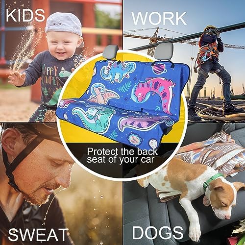 Back Seat Cover for Car Trucks Van SUV, Waterproof Rear Bench Towel Seat Covers - Image 6