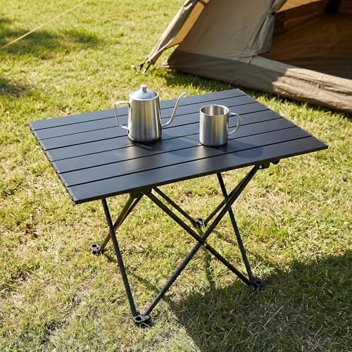 Folding Camping Table, Small Camping Table, Portable Aluminum Camp - Image 2
