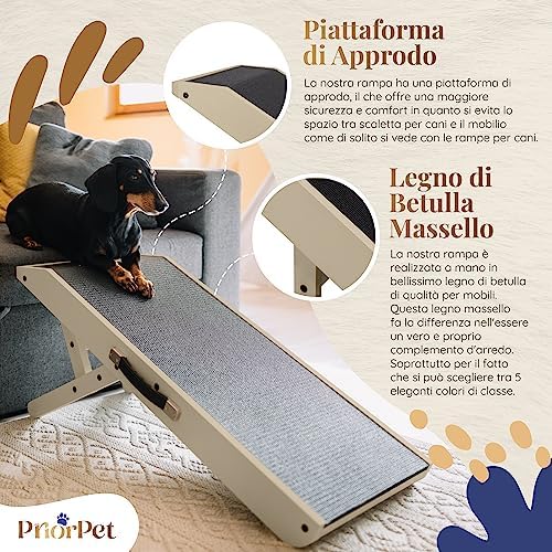 Dog ramp for Couch – Non-Slip, Sturdy Build Foldable Dog ramp – Supports up to - Image 2