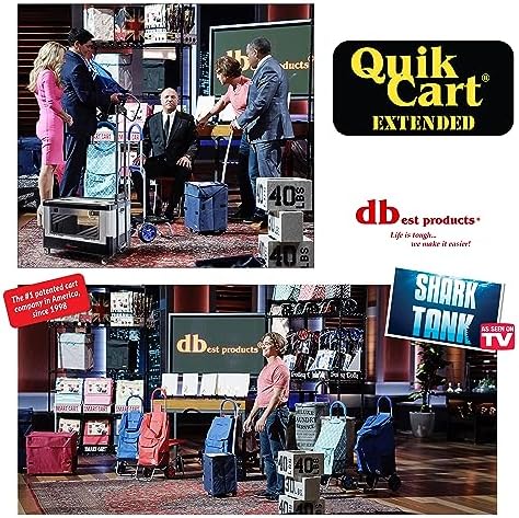 dbest Products Quik Cart Extended Collapsible Rolling Crate - Image 6