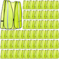 Jecery 60 Packs High Visibility Vest Safety Reflective Hi Visibility Mesh Vest by Jecery