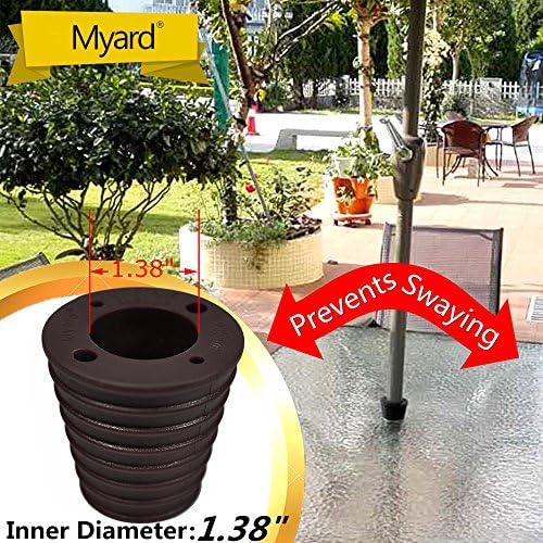 Myard Patio Umbrella Cone Wedge Shim - Image 2