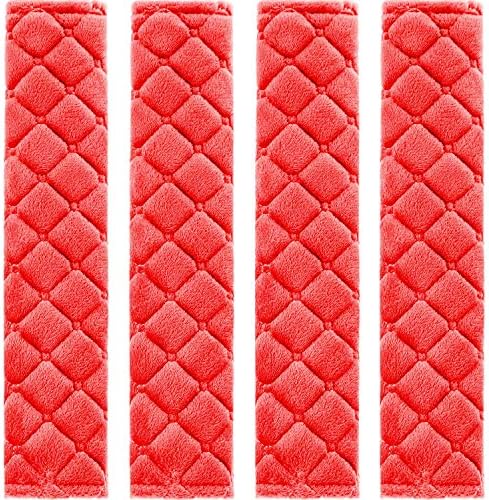 Tatuo 4 Pack Seat Belt Cover Extra Long Soft Pad by Tatuo