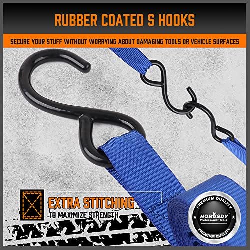 HORUSDY Ratchet Straps, 200 LB Break Strength, Appliances, Lawn Equipment - Image 3