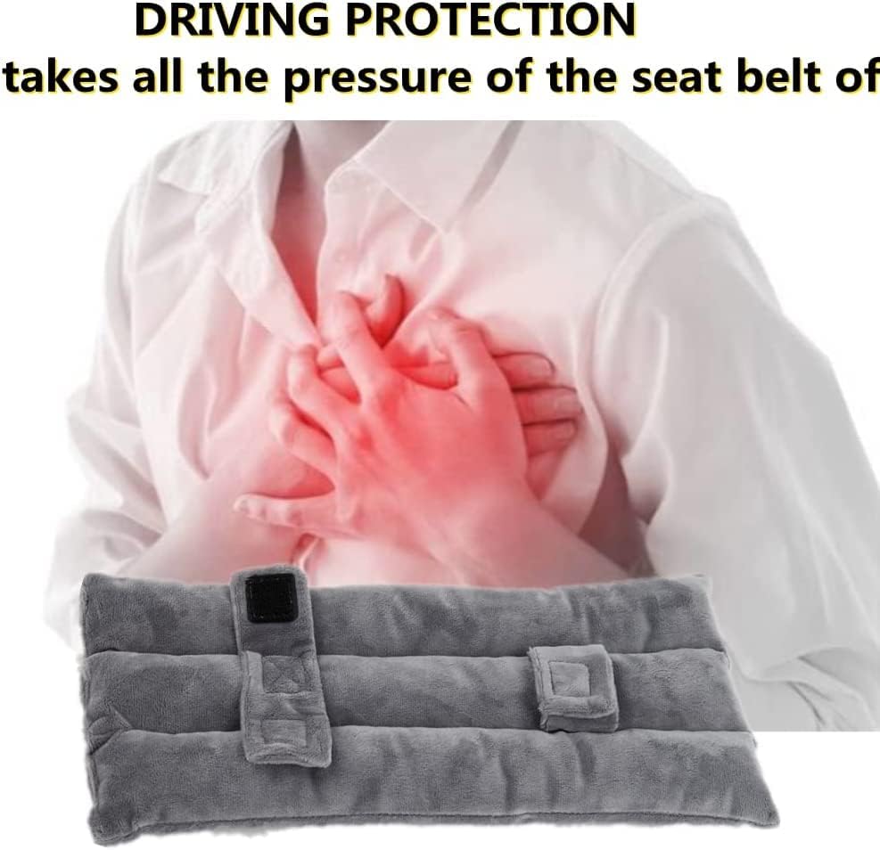 Seat Belt Pillow for Mastectomy Post-Surgery, Heart Surgery Recovery Support - Image 3