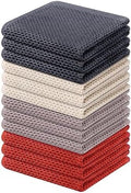Kitinjoy 100% Cotton Waffle 12-Pack Kitchen Towels by Kitinjoy