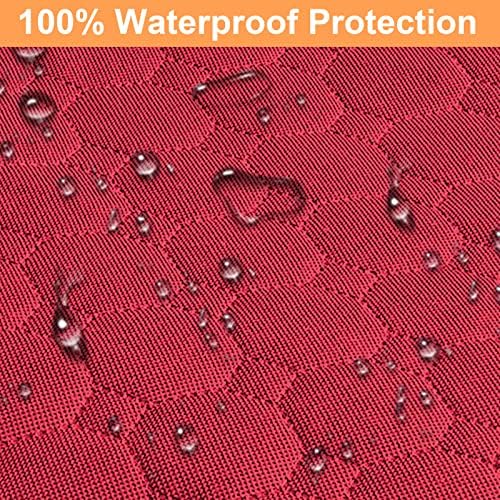 Mancro Dog Car Seat Cover, Waterproof Back Seat Pet Cover - Image 3